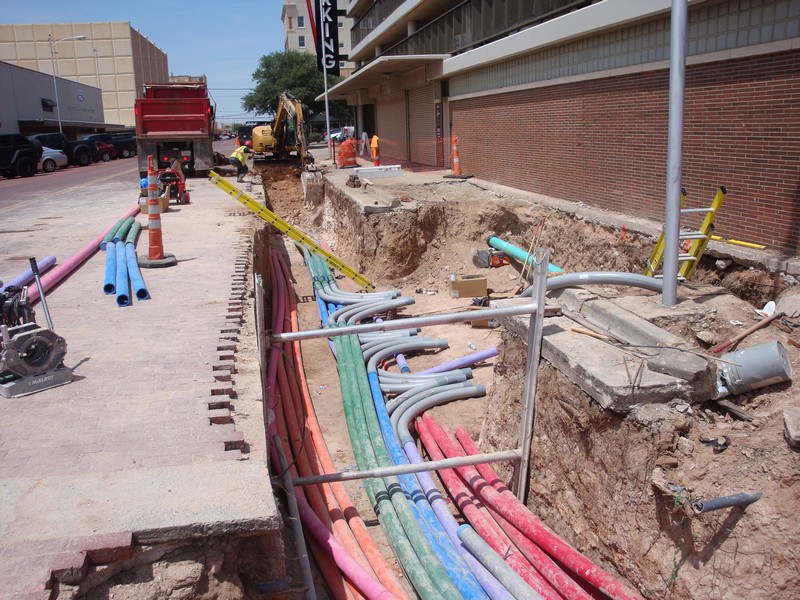 City of Lubbock Downtown Duct Project